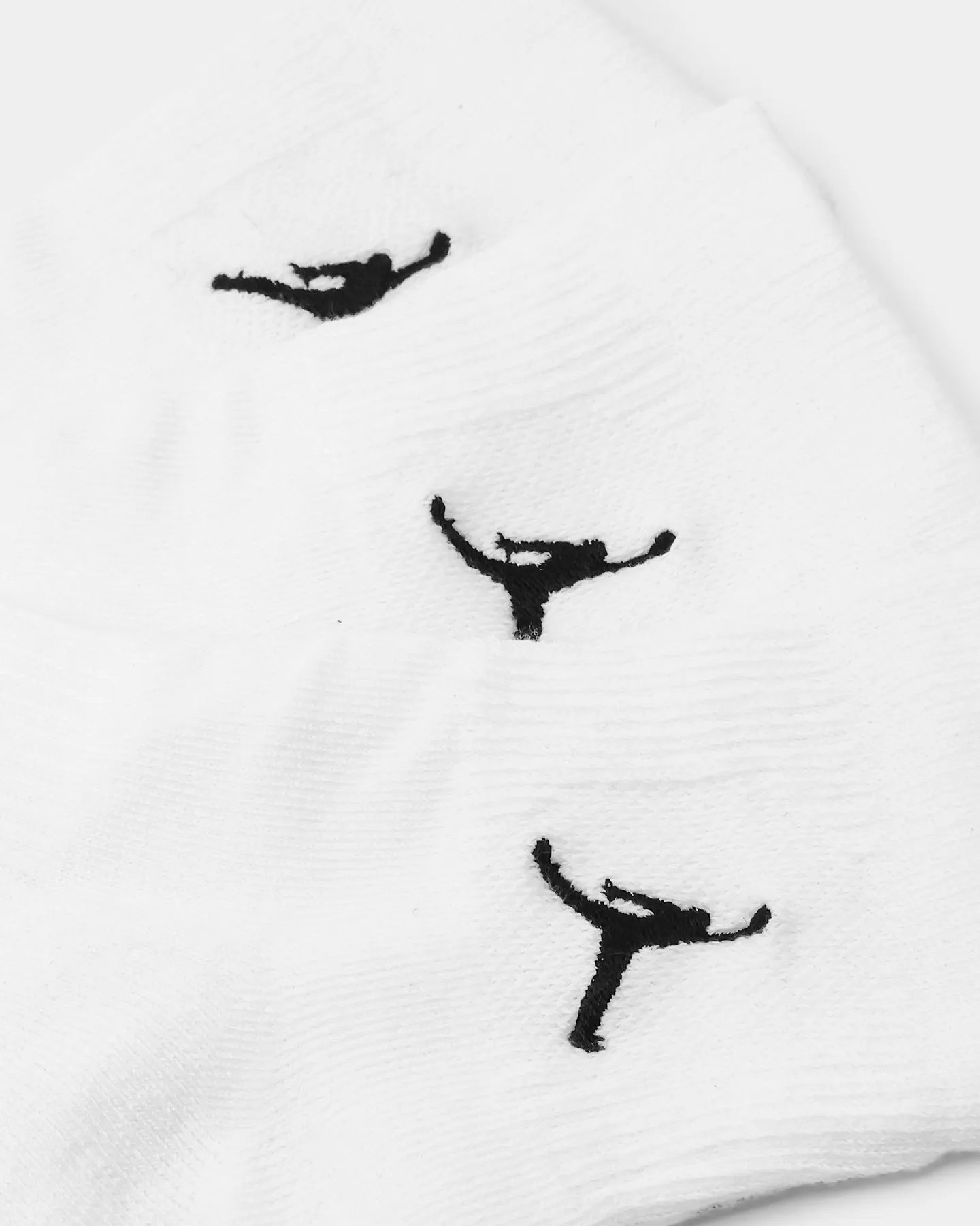 Jordan Everyday Ankle Socks 3 Pack White/Black