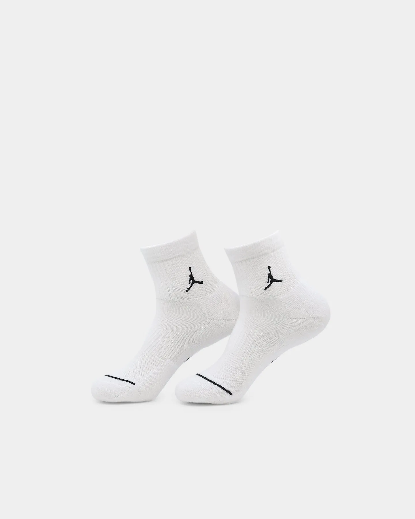 Jordan Everyday Ankle Socks 3 Pack White/Black