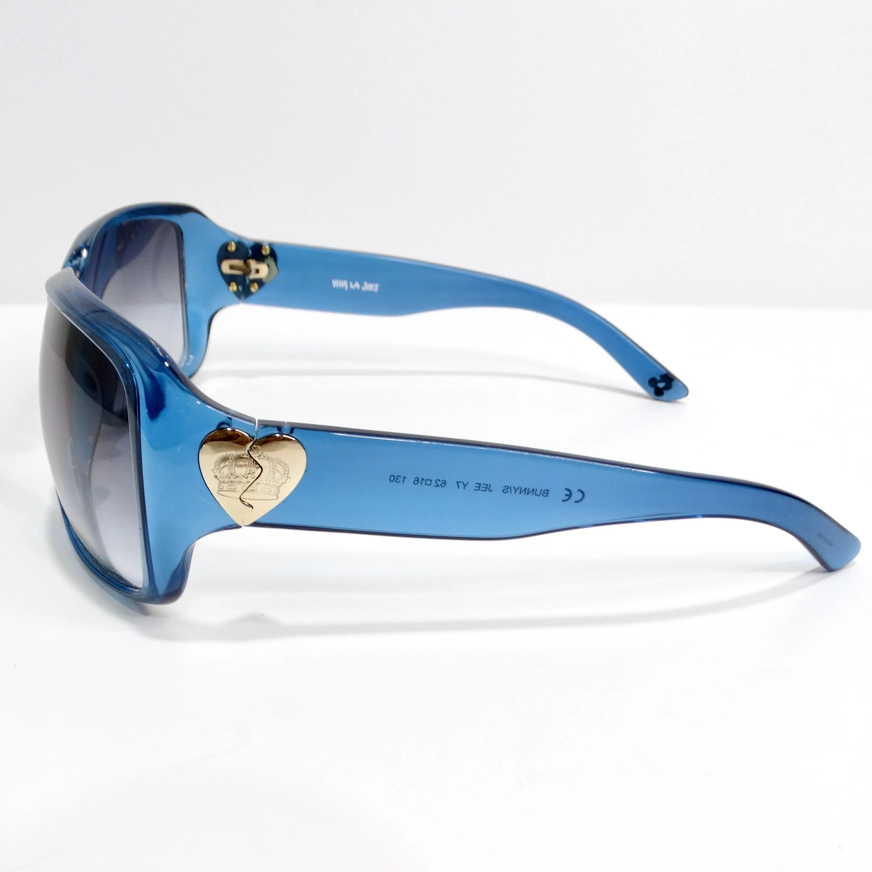 Juicy Couture Y2K Blue Sunglasses
