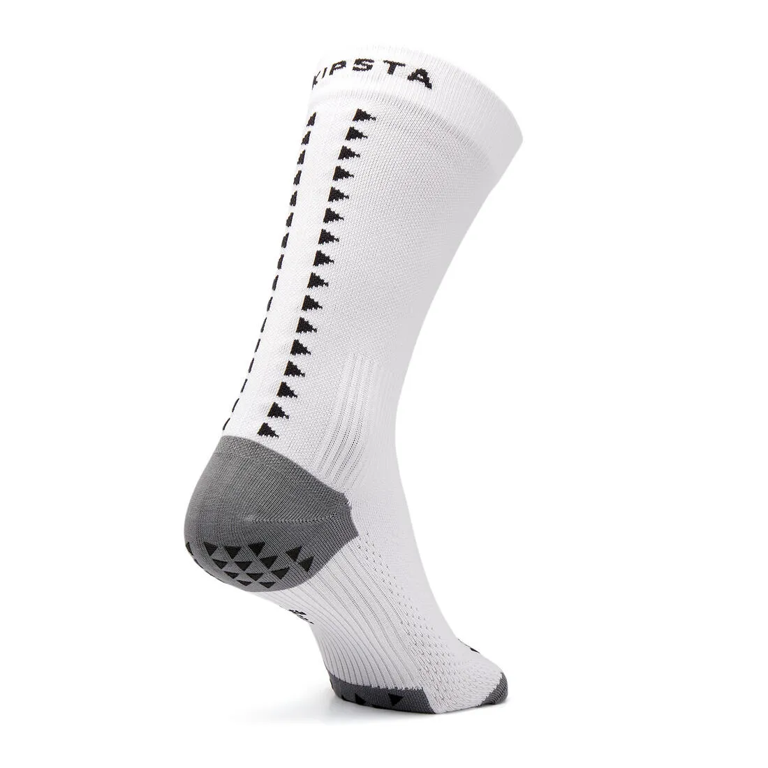Kids' Football Grip Socks Viralto II MiD Club - White