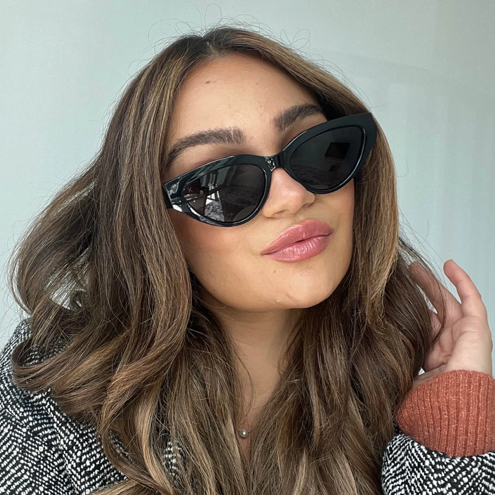 last call - black   solid grey polarized sunglasses