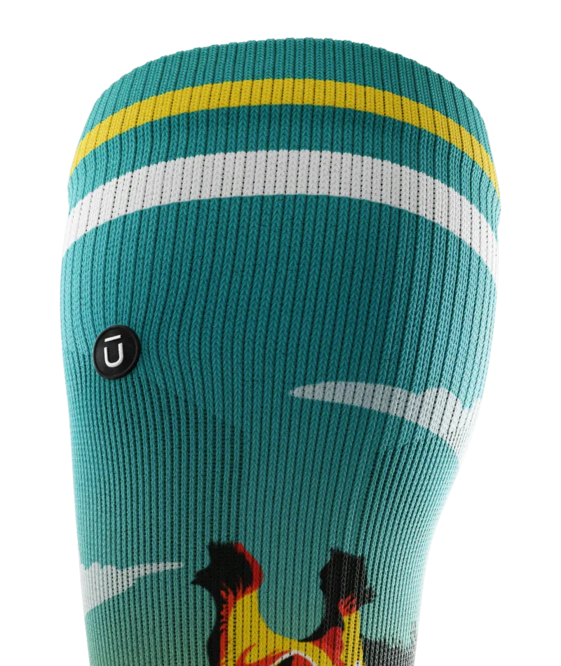 Long Neck Knee High Compression Socks