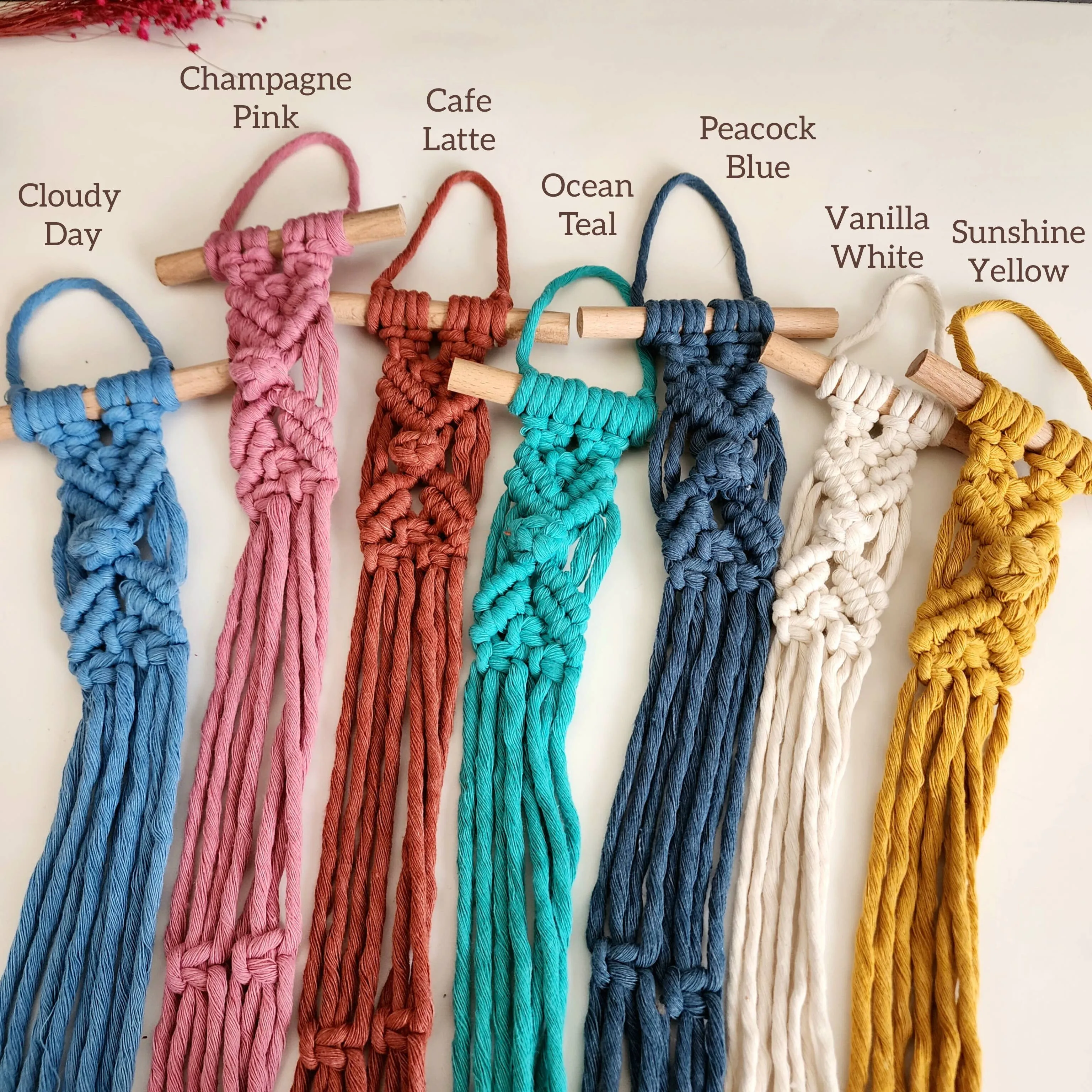Macrame Hat Hanger, Wall Mounted Hat Display and Organizer WHOLESALE