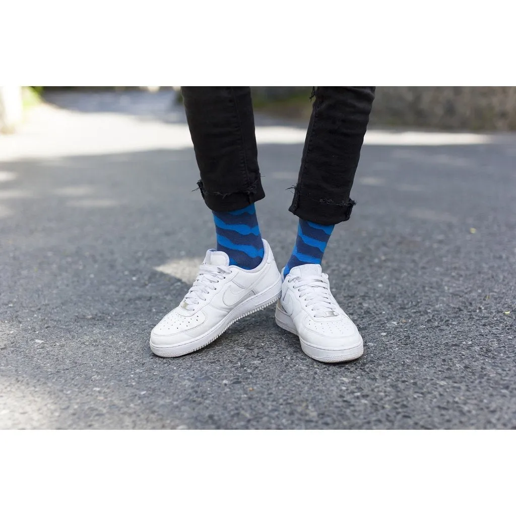 Men's 5-Pair Colorful Mix Socks-3040