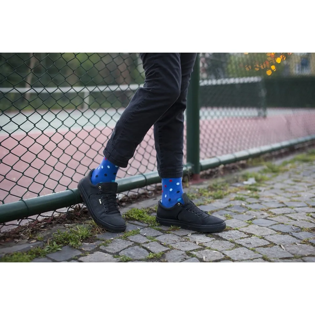 Men's 5-Pair Colorful Polka Dot Socks-3012