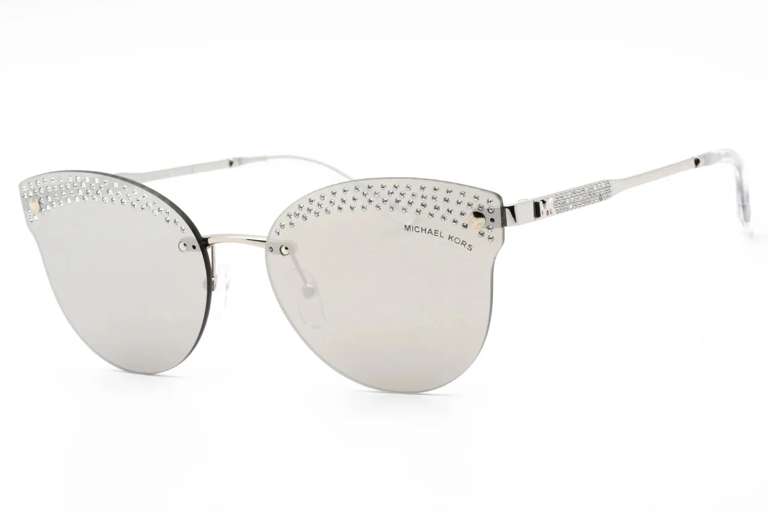Michael Kors 0MK1130B Silver Mirror With Crystals