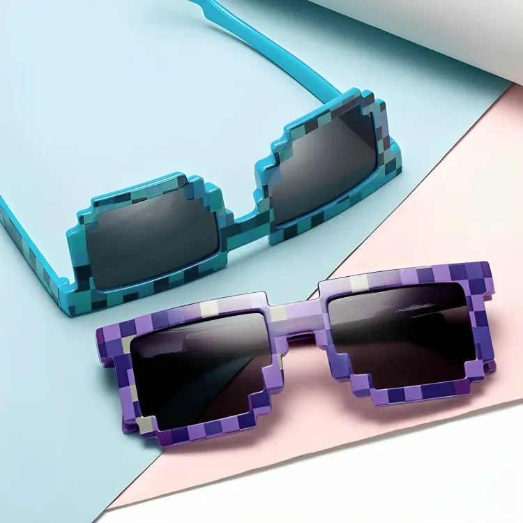 Minecraft Style UV Protection Sunglasses