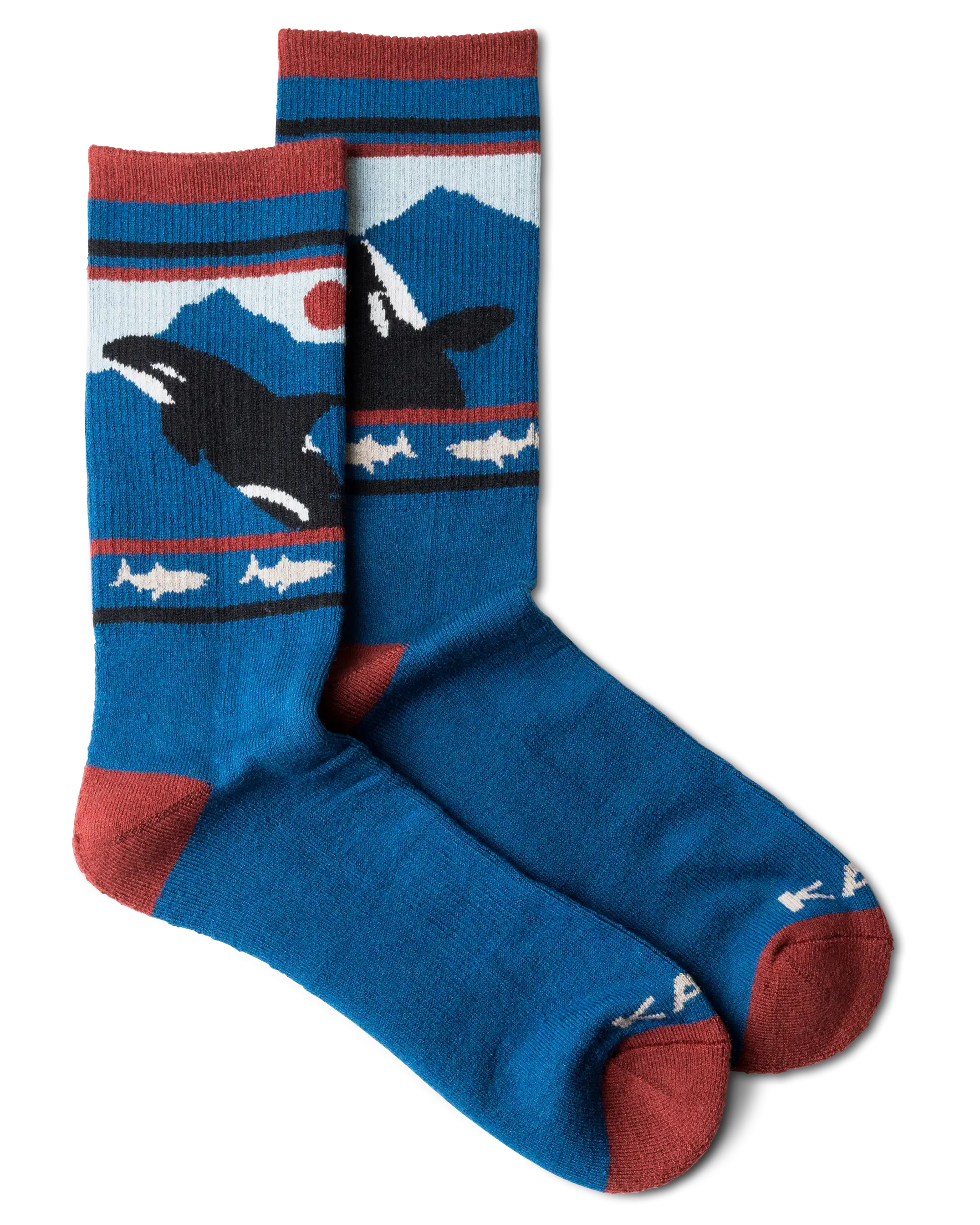 Moonwalk Socks in Orca