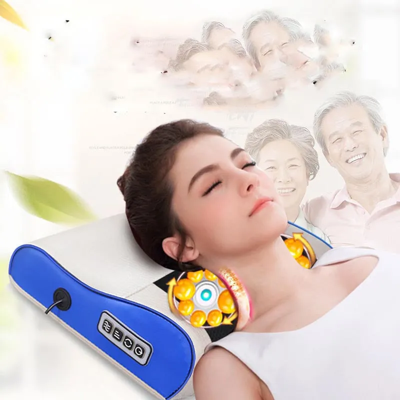 Multifunctional Electric Massage Cushion For Waist And Back | Brodtica.com