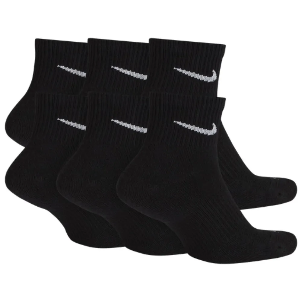 Nike Men's Socks Everyday Plus Cushioned Athletic Training Dri-Fit Ankle Socks