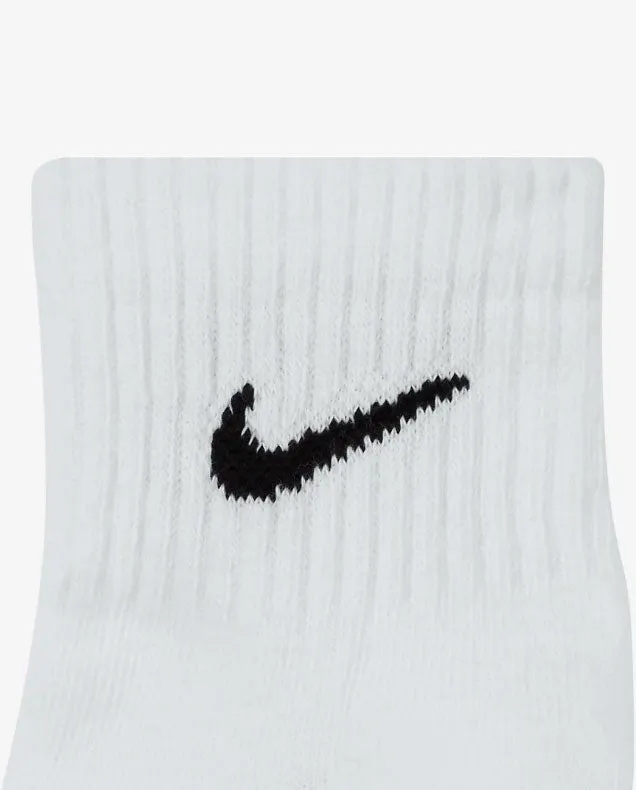 Nike Unisex Everyday Cushion Ankle Socks 3pk - (SX7667 100) - F