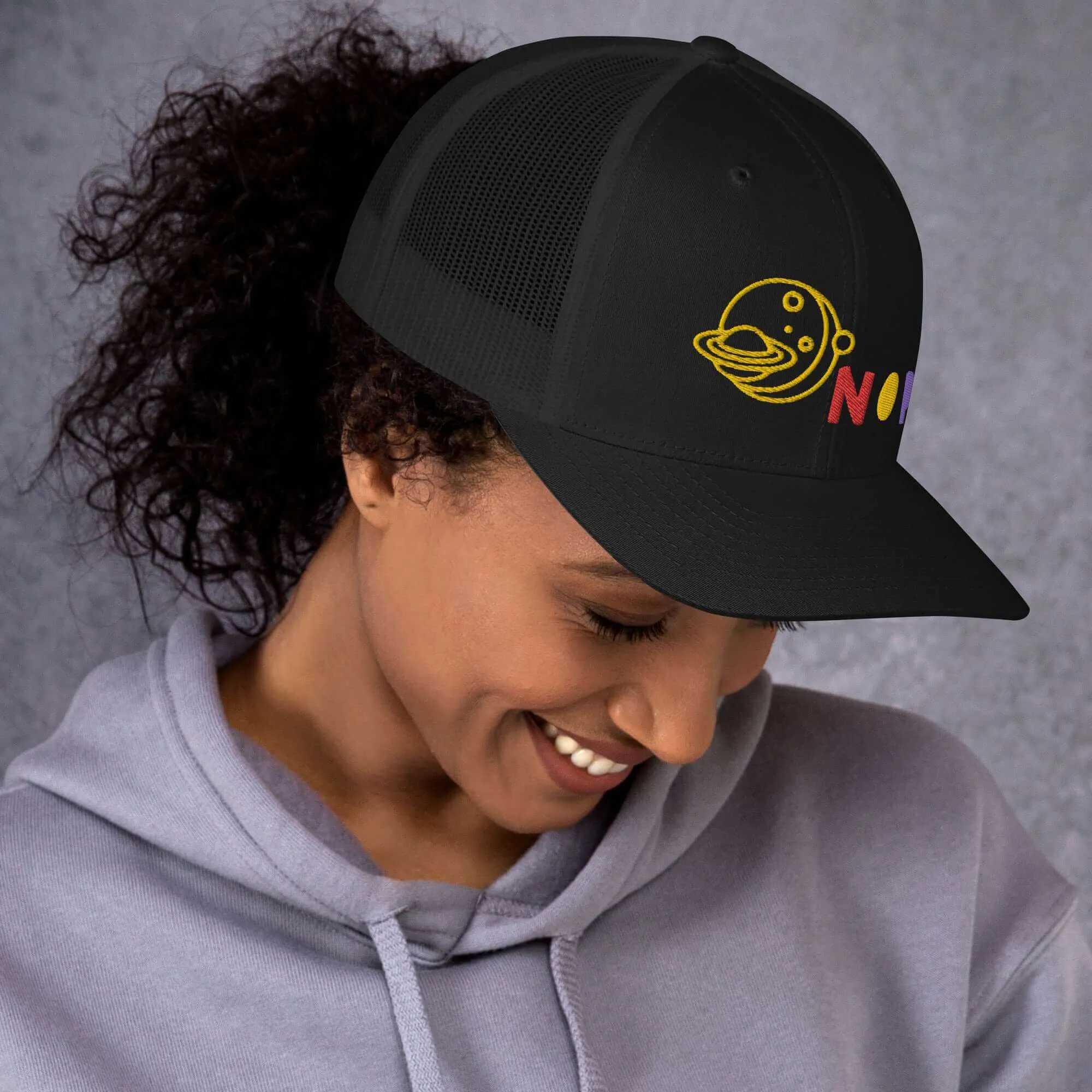 Nope Trucker Cap: Classic Snapback Style & Comfort