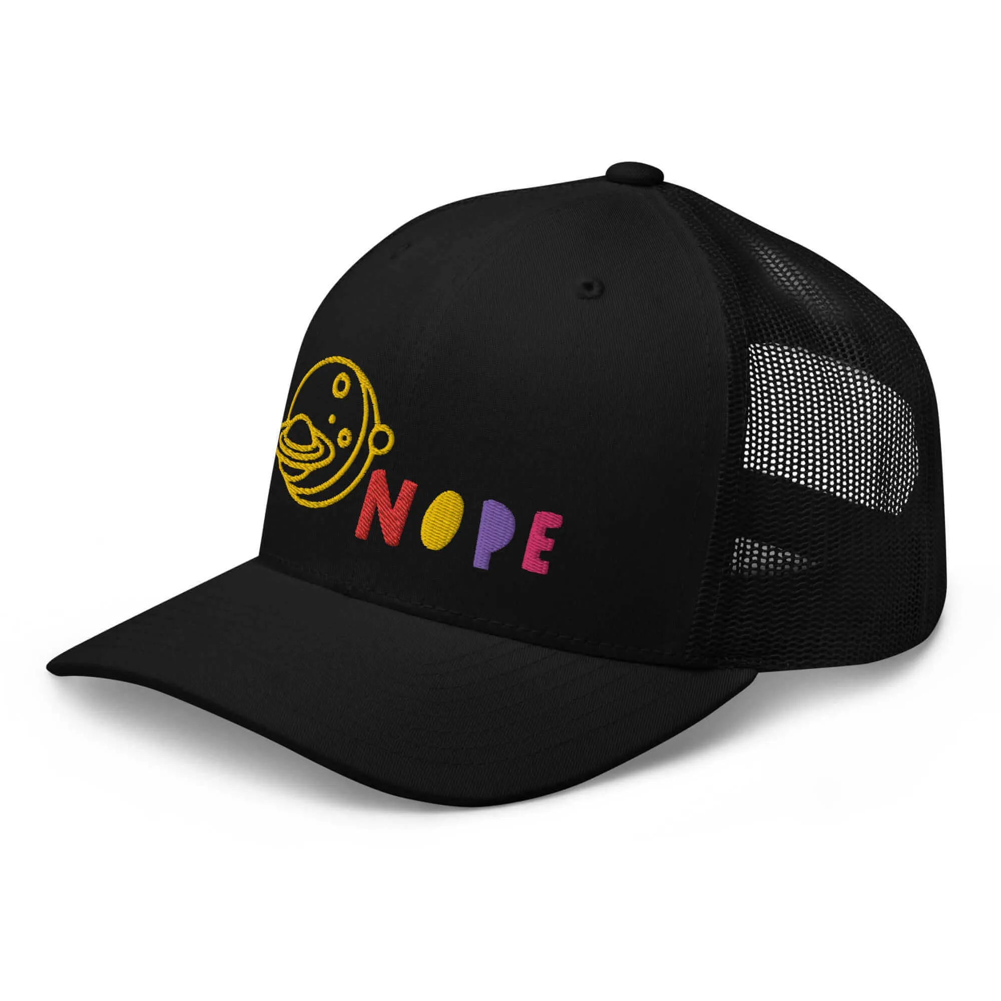 Nope Trucker Cap: Classic Snapback Style & Comfort