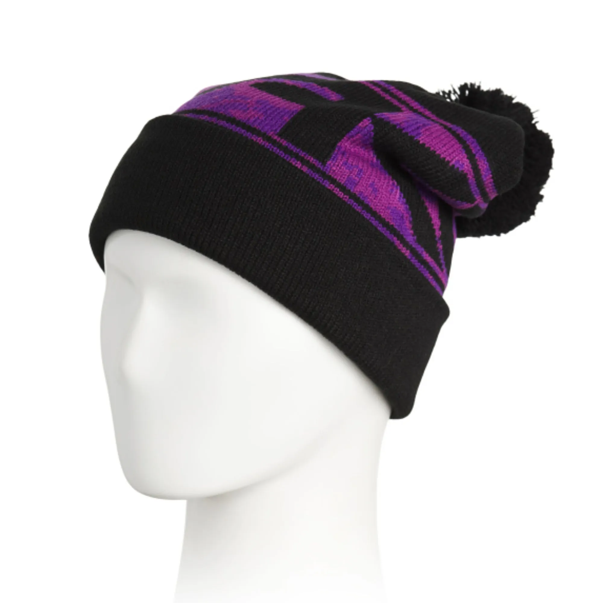 OAKLEY Unisex Wanderlust Fold Over Cuff Soft Knit Pom Beanie Winter Hat