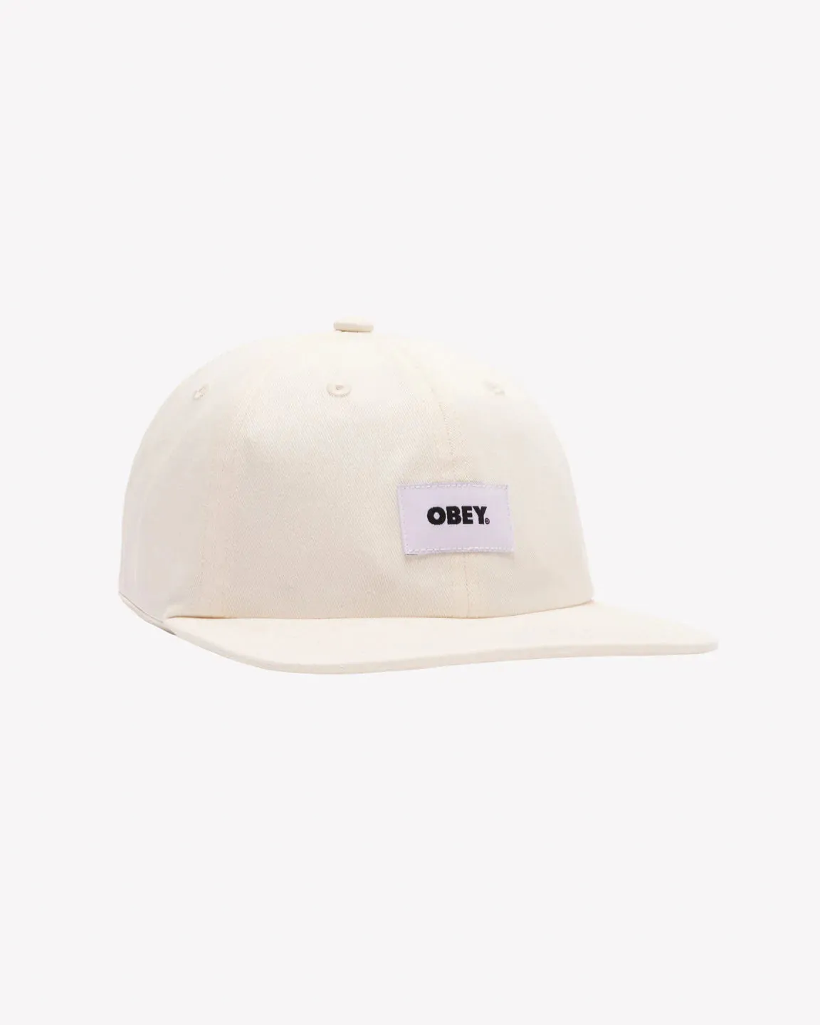 Obey Bold Label Organic 6 Panel