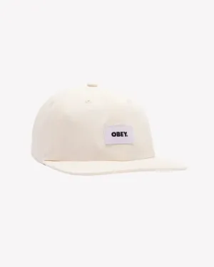 Obey Bold Label Organic 6 Panel