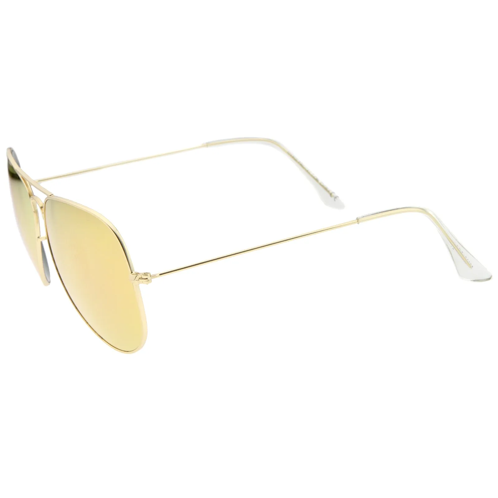 Oversize Premium Design Matte Metal Aviator Sunglasses 61mm A805