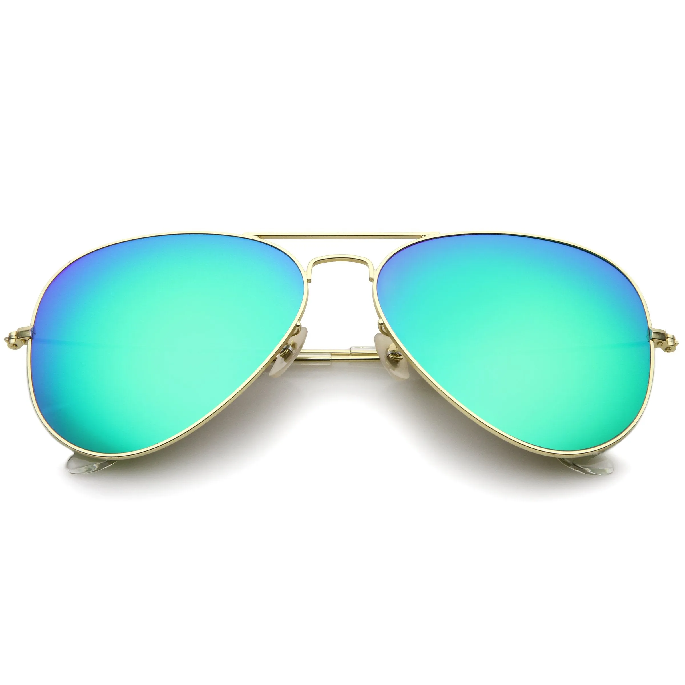 Oversize Premium Design Matte Metal Aviator Sunglasses 61mm A805