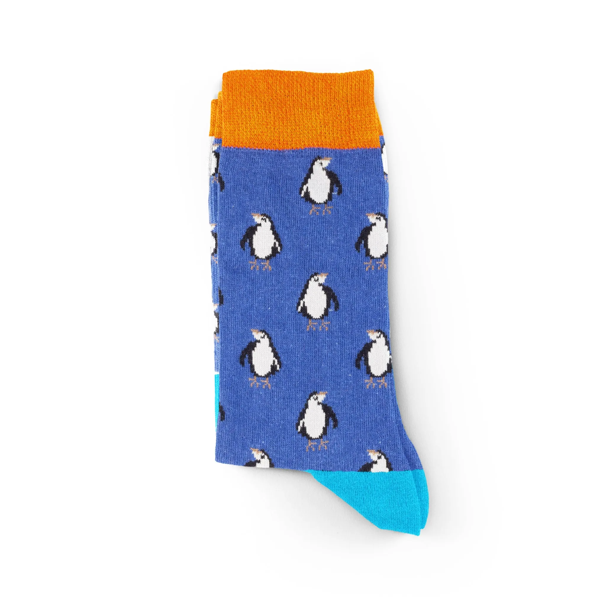 Penguin Socks Custom Socks Groomsmen Socks Animal Print Penguin Cute Sock Funny Custom Pet Socks Cotton Socks Gift Him or Her Groomsmen Gift