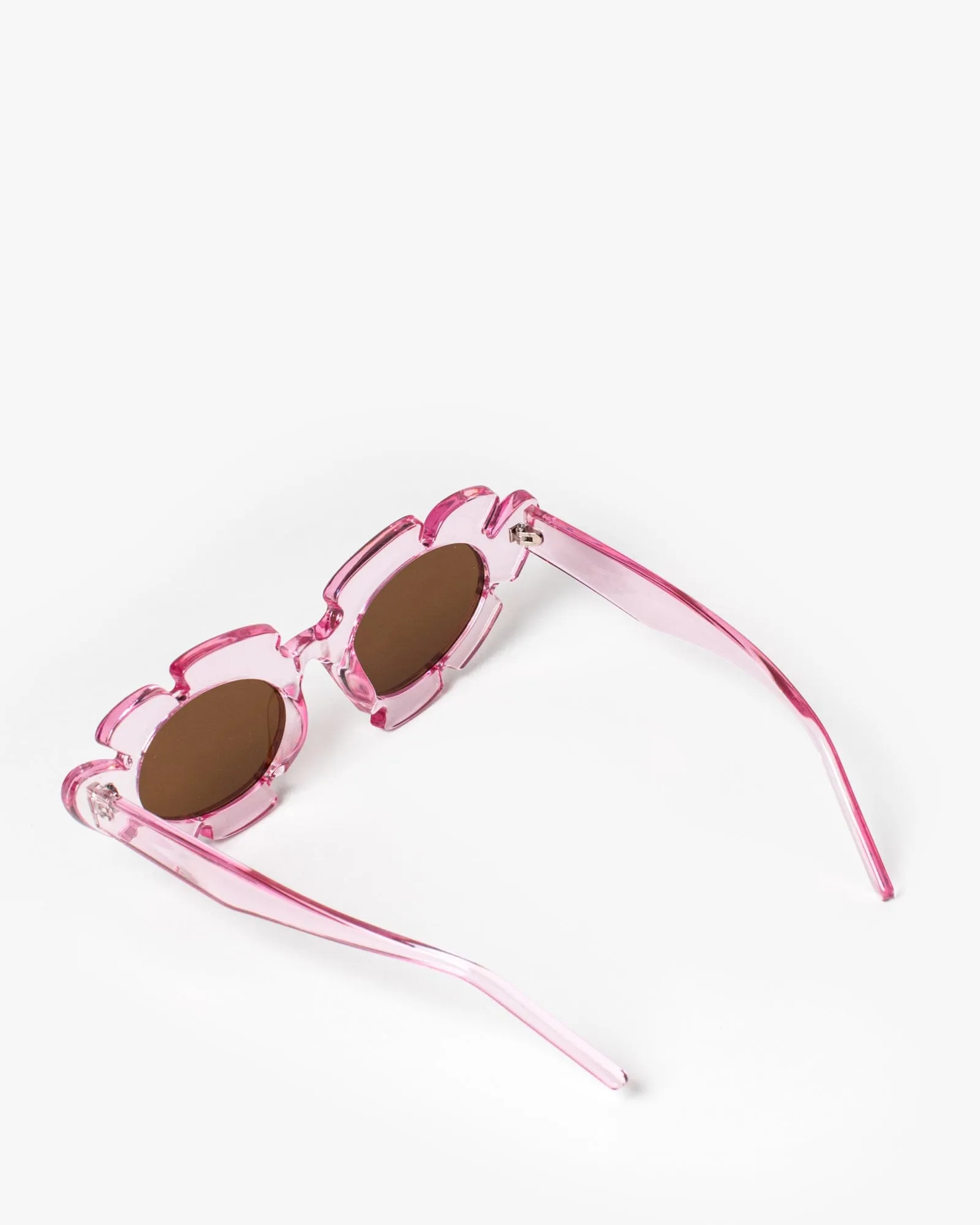 Pink Flower Shape Sunglasses