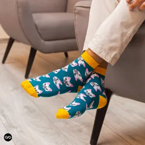 Pug Ankle Length Socks For Men & Women.