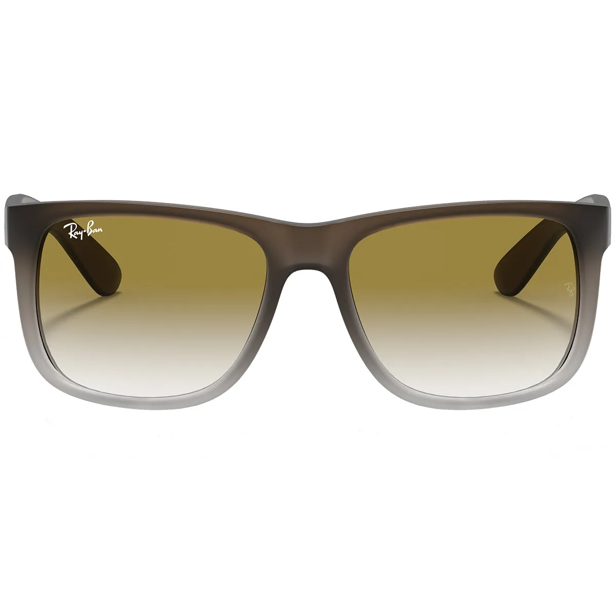 Ray-Ban Justin Classic Sunglasses - Matte Brown/Green