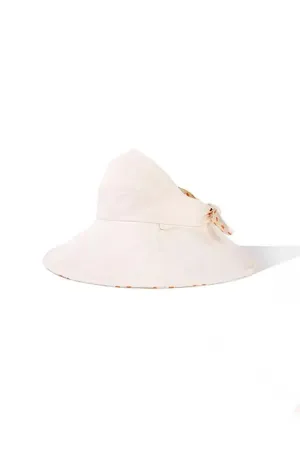 Reversible UPF50 Wrap-around Sun Visor with Bow