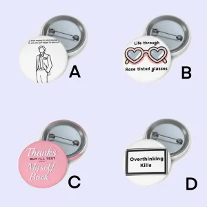 Sassy and Witty Pin Badge Bundle