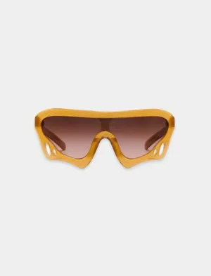 SPIDER WORLDWIDE X BEETLE SUNGLASSES "MILKY AMBER"