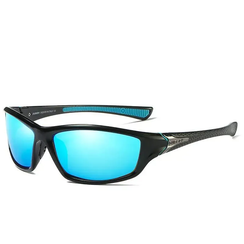 Square Sports Sunglasses Men with Polarized Lenses & UV400 Protection