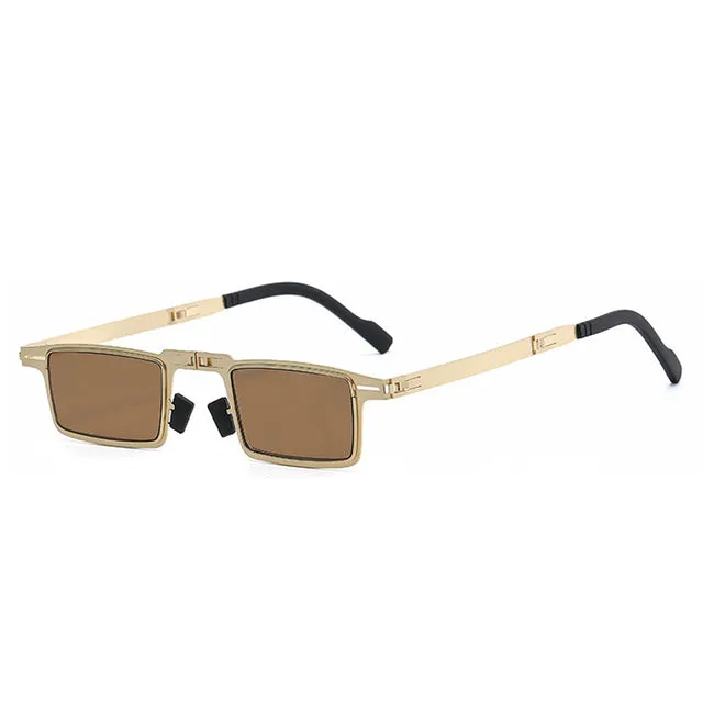 Stylish Foldable Metal Sunglasses