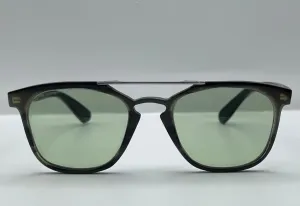 “THE STEEL BRIDGE” BUFFALO HORN Sunglasses by Berkos Eyewear & Designs Fashioned with New Custom Olive Day/Night Lenses
