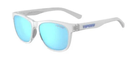 Tifosi Optics Inc. Swank Polarized - Satin Clear/Clarion Blur Polarized (150050)