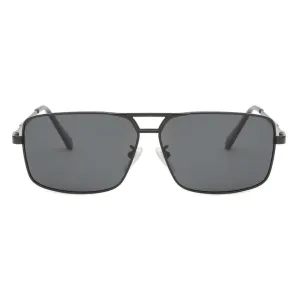 TJUTR Retro Pilot Rectangle Polarized Sunglasses for Men
