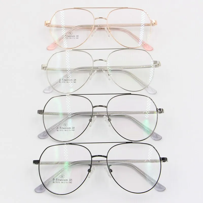 Unisex Full Rim Round Alloy Frame Eyeglasses Scbl7072