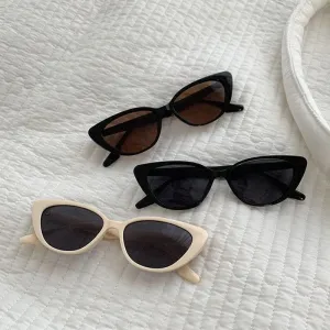 Vintage Cat Eye Women Sunglasses Small Frame UV400 Eyewear