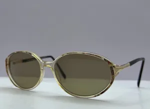 Vintage Luxottica LU4267 Frames -Renewed into SUNGLASSES with BRAND NEW “Berkos Designs” Custom Olive Lenses