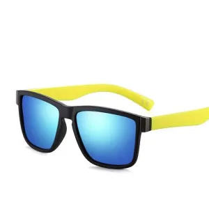 West Louis™ Classic Polarized Coating Black Frame Sunglasses