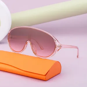 Wholesale PC Outdoor Cycling Windproof Integrated Sunglasses