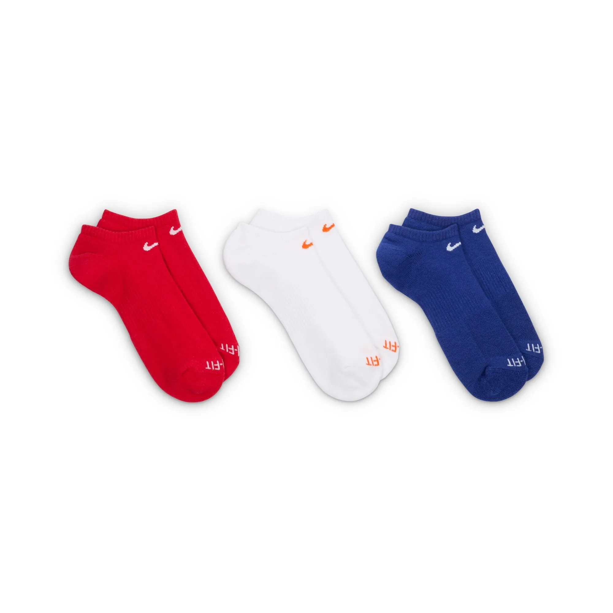 Women's Nike Everday  Cushion No-Show Socks 3-Pack