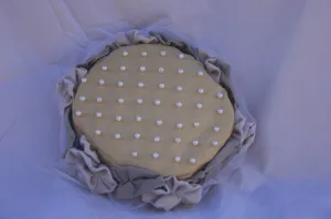 Yellow Pillbox Hat