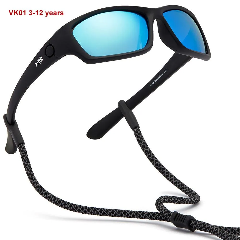 Youth&Kids Polarized UV 400 Protection Sunglasses with Adjustable Strap